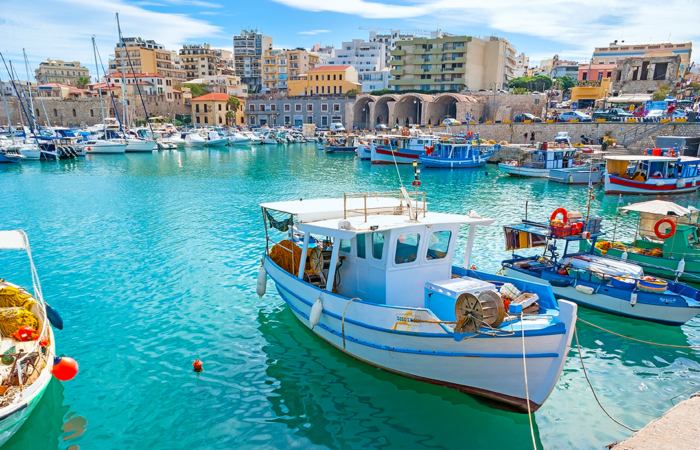 Heraklion City tour and market with CreteAquarium